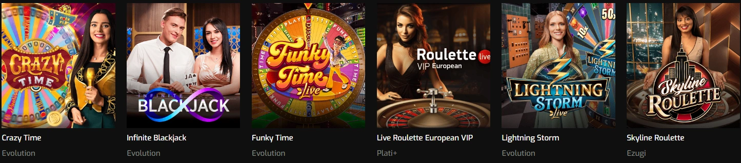 hugo casino live