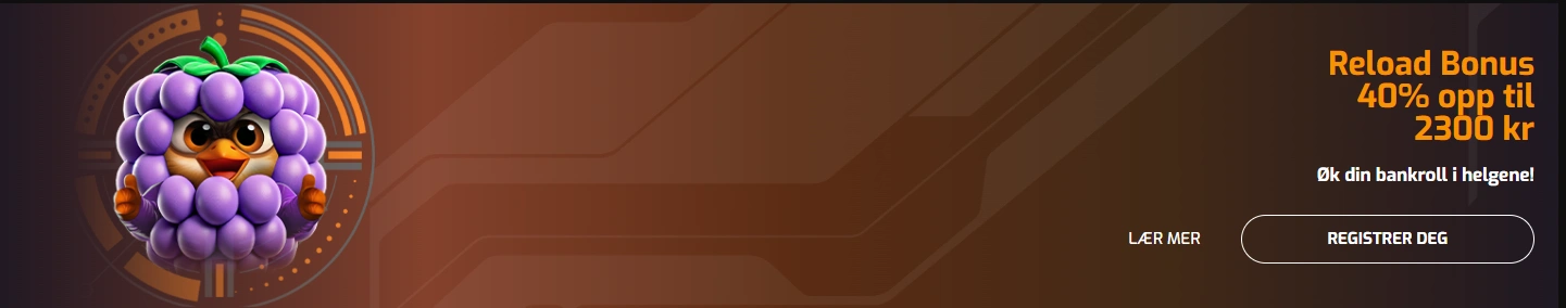 hugo casino reload bonus